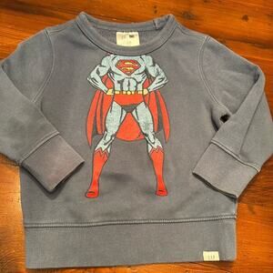 Superman crewneck sweatsuit from the Gap 18-24 months VGUC